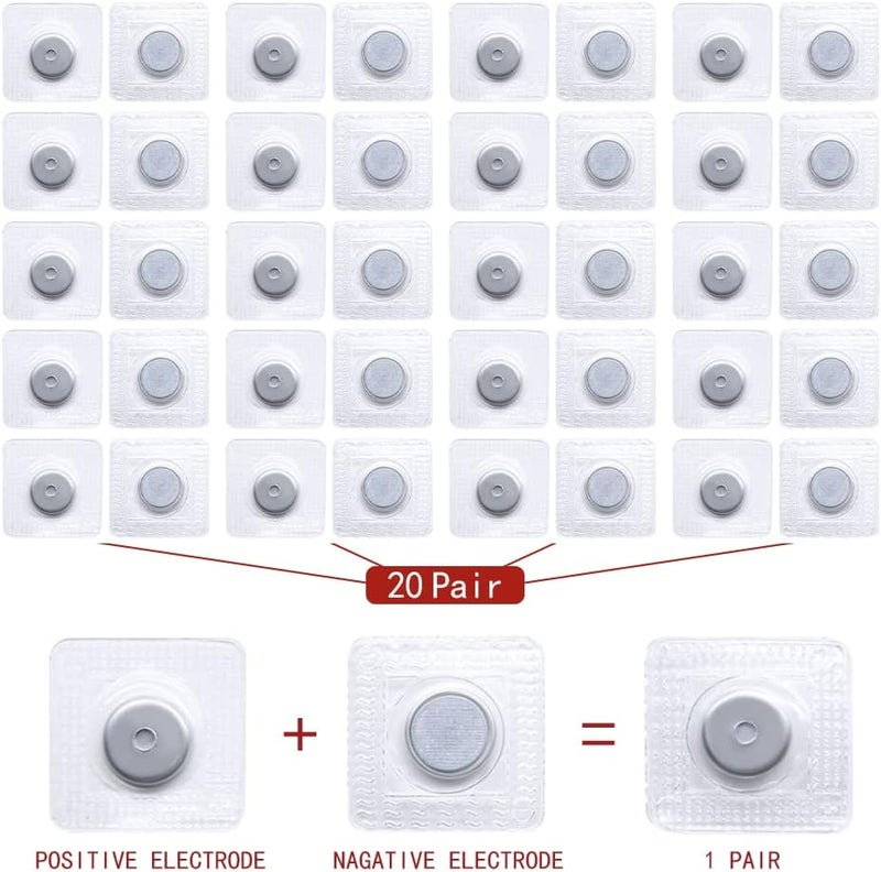 SEMINI Hidden Sew Magnetic Snap Invisible Hidden Sew in PVC Hidden Purse Closure for Fastener Handbag Cloth Clasp DIY Craft Sewing Tools - Image 2